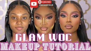 Glam WOC Makeup Tutorial