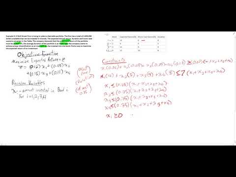 Linear Programming: Blending Model Example 3