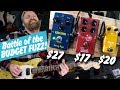 Unboxing & FUZZ FIGHT! - Battle of the budget fuzzes - $17 vs $20 vs $27 - ONLY ONE IS WORTH BUYING