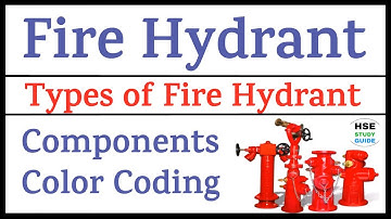 Fire Hydrant System | Types of Fire Hydrants | Fire Hydrant Components | Fire Hydrant Colour Coding