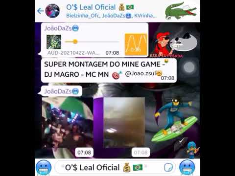 SUPER MONTAGEM DO MINI GAMER- DJ MAGRO