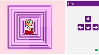 how to make square based pattern on pictoblox screenshot 3
