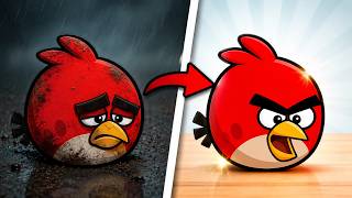 Angry Birds Logo Restoration 🐦