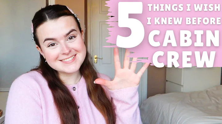 5 Things I Wish I Knew Before CABIN CREW!