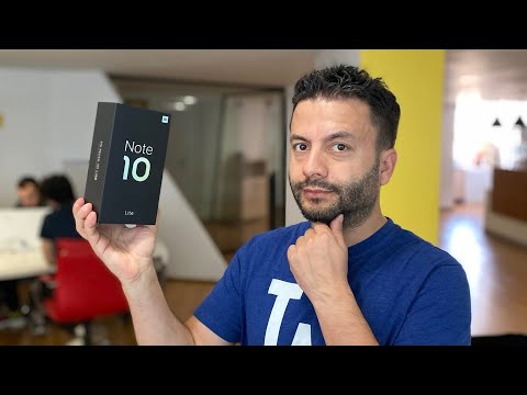 Xiaomi Mi Note 10 Lite ald k  kutudan   kar yoruz 