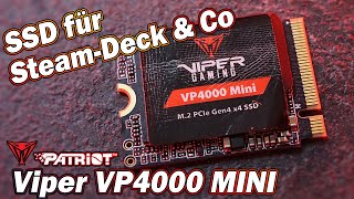 Patriot Viper Vp4000 Mini Test - Winzige Ssd Für Steam Deck Und Co