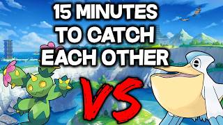 We Have 15 Minutes to Catch Pokemon FOR EACHOTHER...Then we FIGHT! screenshot 3