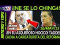 EN SU MERO HOCICO ¡ INE SE CHING4 A PERIODISTA DEL REFORMA !