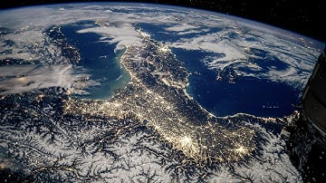 ISS Timelapse - Full Moon over Europe and Middle East (14 Jan 2025)