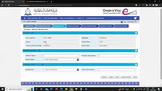 How to apply Oman Tourist Visa 29B Online. For Family and Kids screenshot 1