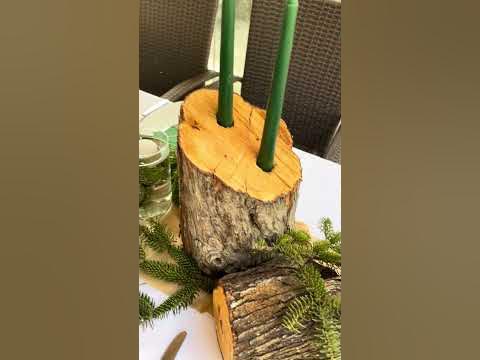 Декорация на горска тема, за булчинска маса #decor #decoration #flower ...