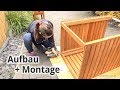 Mülltonnenbox CUBUS  -  Aufbau + Montage  -  Praxistest