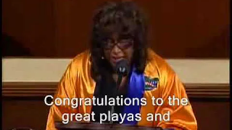 Corrine Brown - Go Gata (with Subtitles)