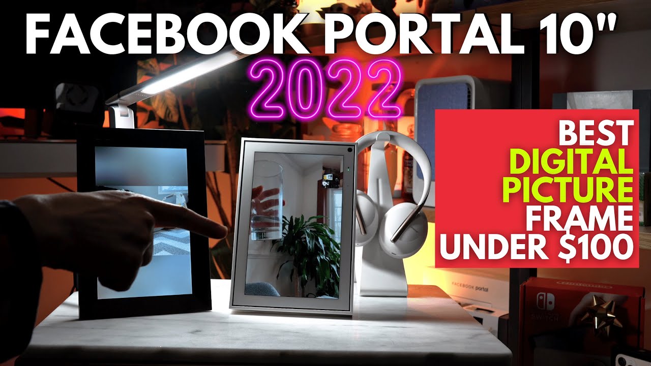 Facebook Portal 10" - BEST DIGITAL PIC FRAME under $100 in 2022 - YouTube