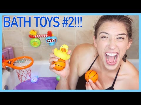 Trying Kids' Bathtub Toys #2!!!!!