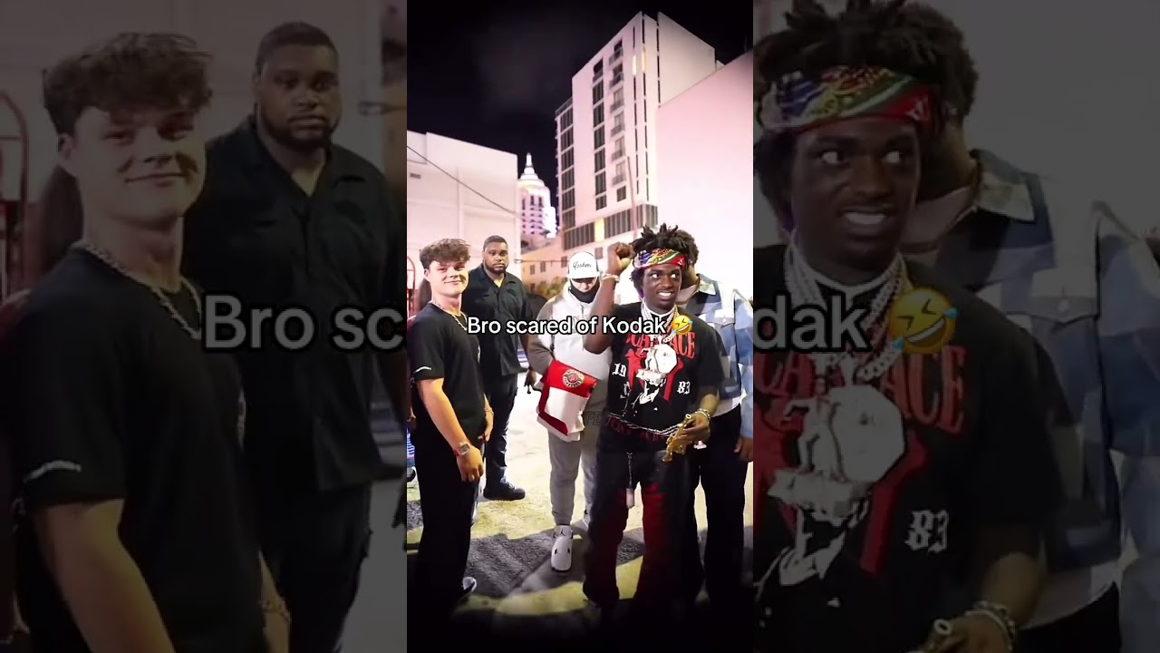 Bro scared of Kodak 🤣