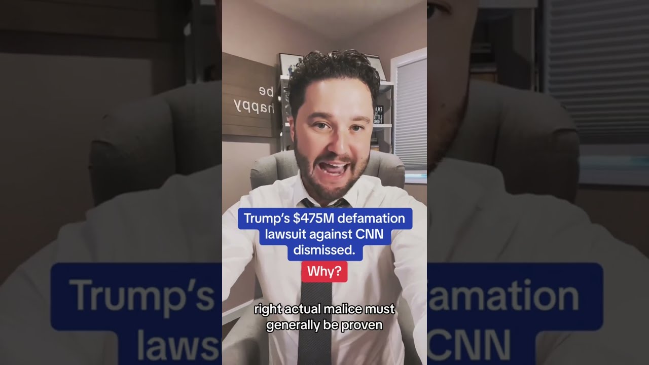 Trump S 475M Defamation Lawsuit Against CNN Dismissed Why 