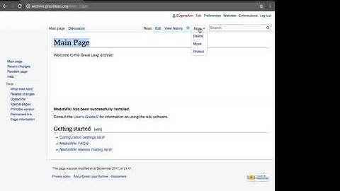 MediaWiki Moment: How to change a page title