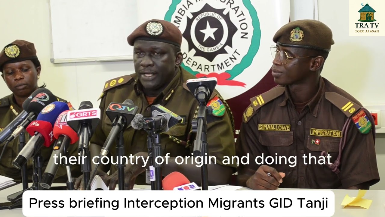 Gambia Immigration Intercepts  382 Migrants from 7th June to 10th July 2025
