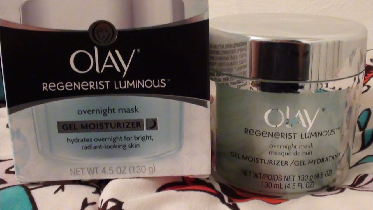 olay regenerist luminous overnight mask gel moisturizer olay regenerist luminous overnight mask gel moisturizer