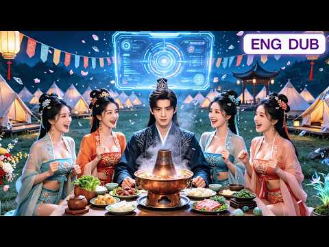 Modern man back to ancient, conquers 5 wives with hotpot & tents, shocks all with tractor.