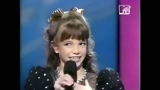 Britney Spears reacting to herself as a child on star search 2/24/1999 #mtv #throwback