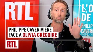Philippe Caverivière face à Olivia Grégoire