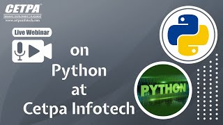 Webinar on Python By CETPA Infotech