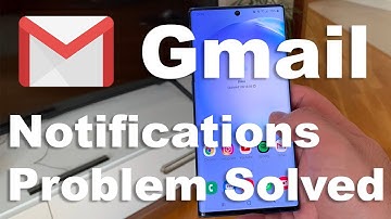 Gmail Notifications Problem on Samsung Phones - SOLVED