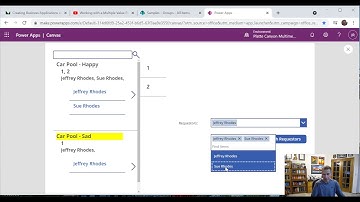 Working with Multiple Value Person Column in Power Apps - Part 2