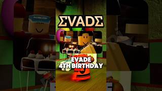 Evade: 4th birthday update get ready to grind points! #pankupapi #roblox #evade #happybirthday