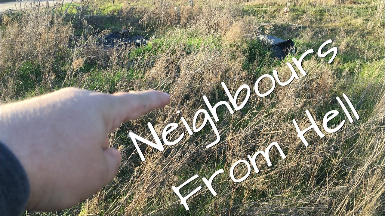 Neighbours From Hell, building a dividing fence on the allotment (Part 1)