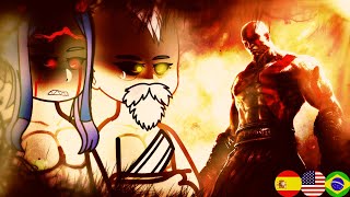 🇺🇸/🇪🇸/🇧🇷 Shuumatsu no Valkyrie React to Kratos – Gacha React