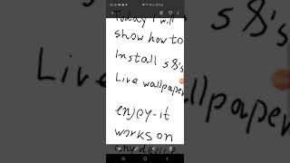 Working S8 live wallpaper Apk download screenshot 4