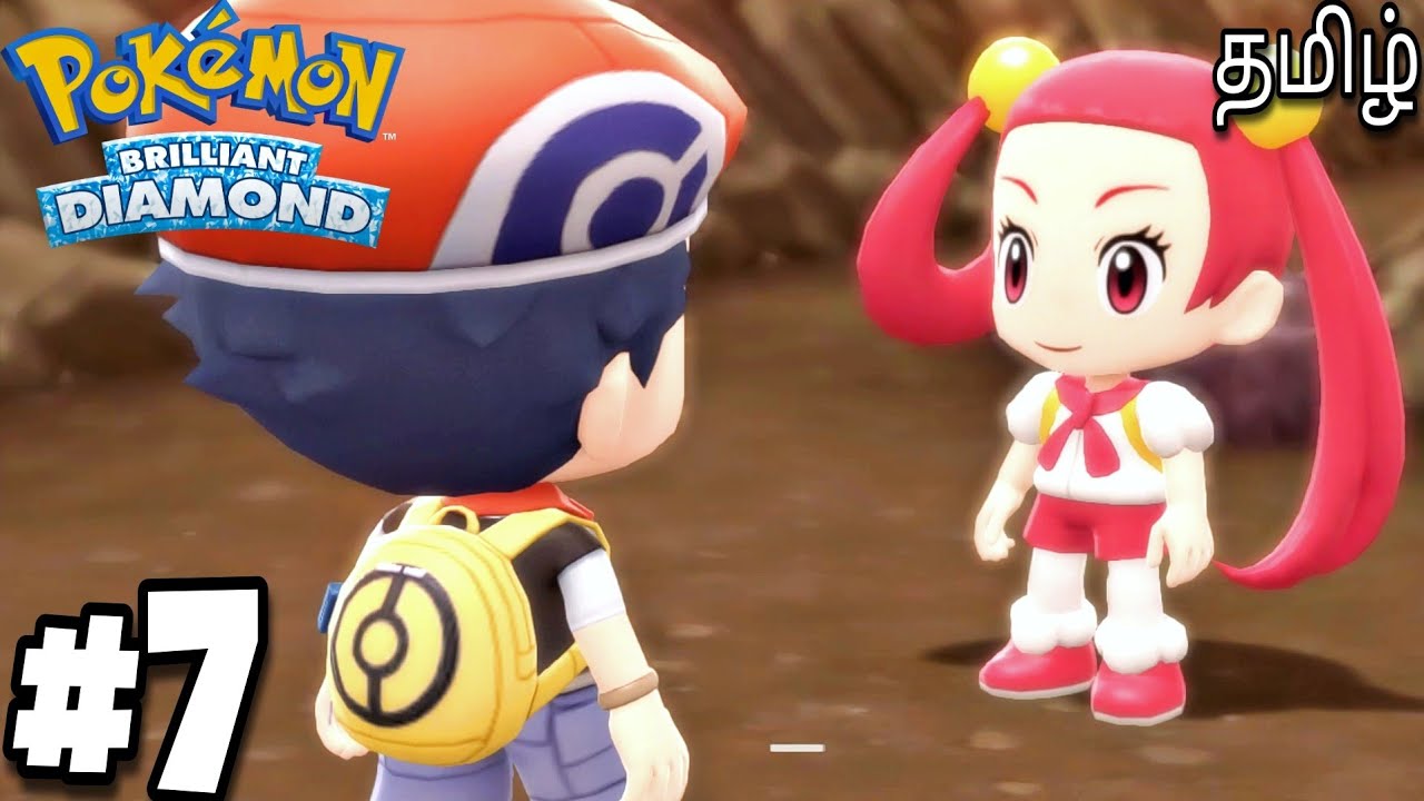 Pokémon Brilliant Diamond Walkthrough(தமிழ்)Part 7 Wayward Cave