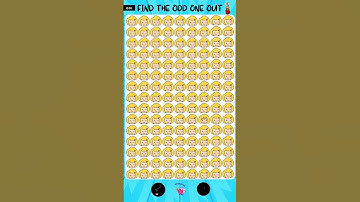 Find the odd one emoji😵😵Easy puzzle riddle|can you find odd one out emoji|#puzzle #challenge#shorts