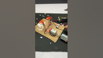 New transfer power project • Dc Motor #tech #dcmotor #dcmotorproject #scienceproject #shorts #diy