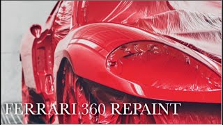 100+ Hour Ferrari Repaint! With PAINTED Challenge Stradale Stripe HUGE TRANSFORMATION