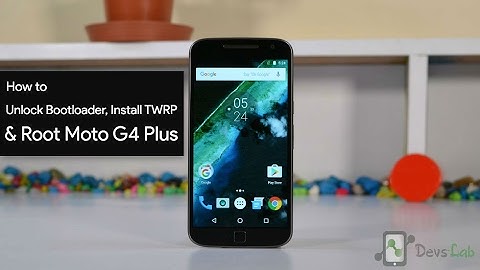 How to Unlock Bootloader on Moto G4 Plus Marshmallow  | Flash TWRP Recovery | Root