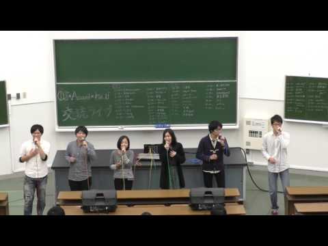 【近畿大学】ONE BEENS×Accord×OverScale交流ライブ2015 えがちゃんず。 アカペラ【OverScale】