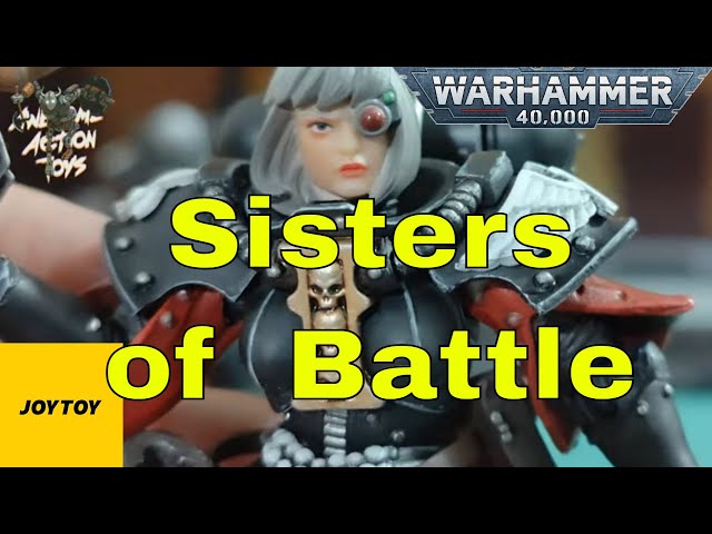 Warhammer 40K Adepta Sororitas Battle Sister Noyalle 1/18 Scale Figure