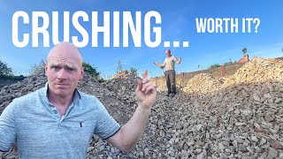 WAS CRUSHING CONCRETE OUR BIGGEST SAVING SO FAR?