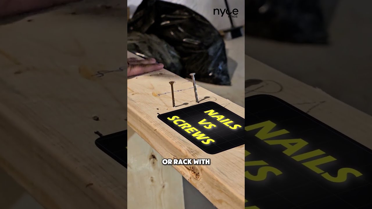 Why To Use Nails Instead Of Screws For Framing Construction Renovation Winnipeg Canada