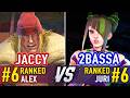 SF6 🤜 JACCY (#6 Ranked Alex) vs 2BASSA (#6 Ranked Juri) 🤛 SF6 High Level Gameplay