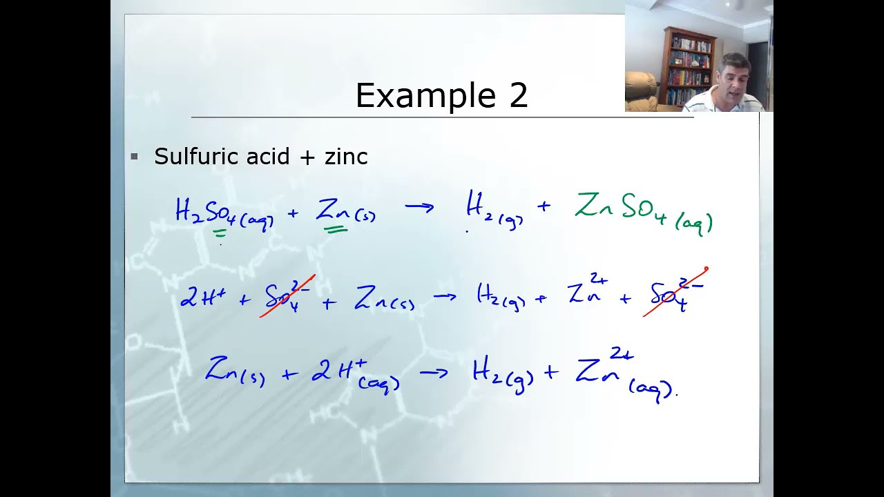 Acid + metal displacement example | Acids and bases | meriSTEM