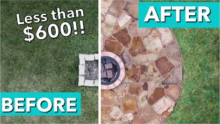 Build a DIY Flagstone Paver Patio By Yourself! [Step-by-step]