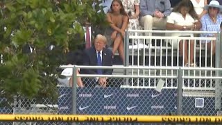 Donald Trump attends son Barron Trump high school graduation | AFP