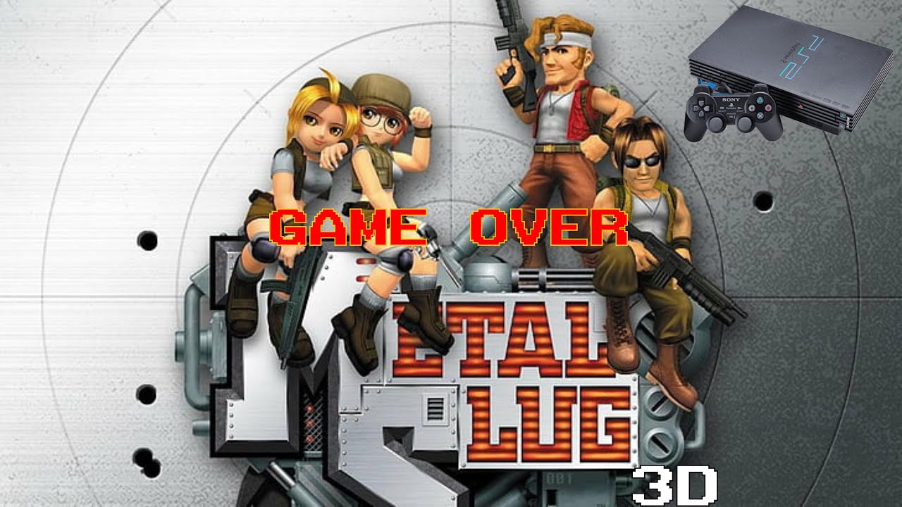 Game Over: Metal Slug 3D (PlayStation 2) (Death Animations)