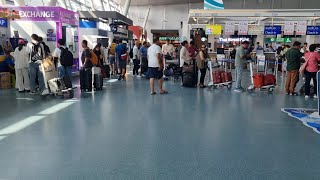 Checking In - Phuket International Airport, Thailand