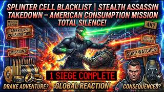 Splinter Cell Blacklist | Stealth Assassin Takedown – American Consumption Mission